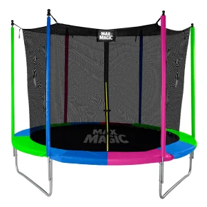 Cama Elástica 244 cm (8 Ft) Negro