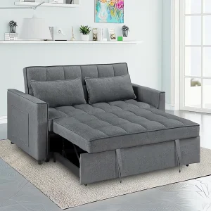 Sofá Cama Gris Oscuro