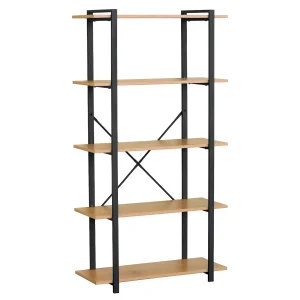 Estante 5 niveles 150x80x34 cm Industrial