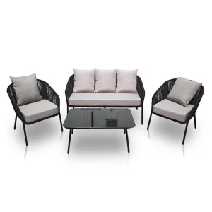 Juego de Living Terraza Bari 5 Personas