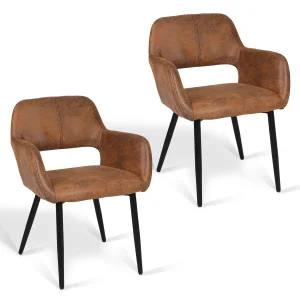 Set x 2 Silla Comedor Sitial Cromwell Café